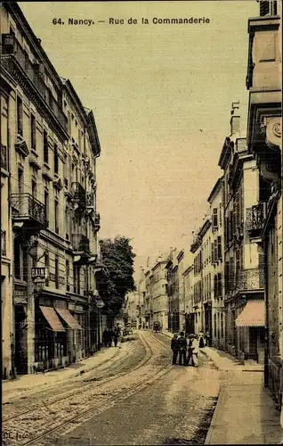 Ak Nancy Meurthe et Moselle, Rue de la Commanderie
