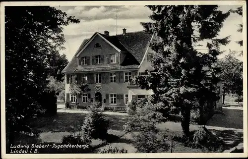 Ak Lindau am Bodensee Schwaben, Ludwig Siebert Jugendherberge