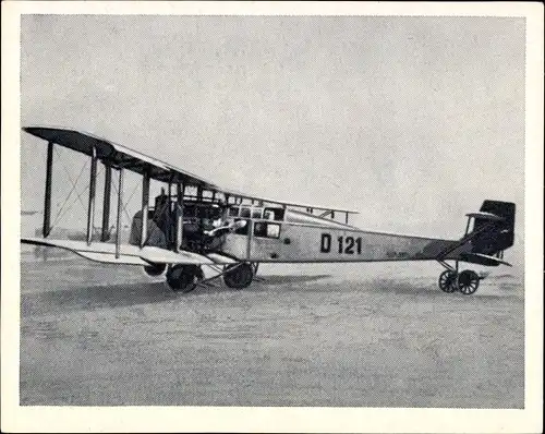 Sammelbild Pionier-, Versuchs- und Sportflugzeuge Nr. 1, Friedrichshafen G IV Umbau für DLR, 1919