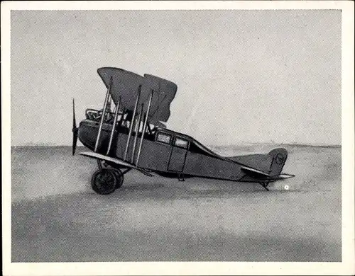 Sammelbild Pionier-, Versuchs- und Sportflugzeuge Nr. 3, AEG J II Limousine, Baujahr 1919