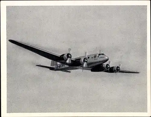 Sammelbild Pionier-, Versuchs- und Sportflugzeuge Nr. 20, Focke-Wulf Fw 200 Condor, Baujahr 1937