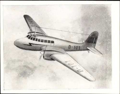 Sammelbild Das Flugzeug Gruppe IV Bild 75, Die Siebel Fh 104 mit Blindfluganlage, Baujahr 1938