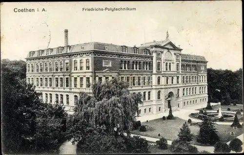 Ak Köthen in Anhalt, Friedrichs-Polytechnikum