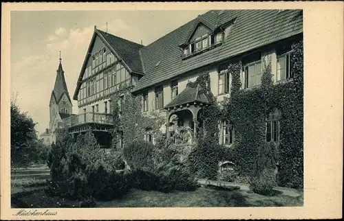 Ak Neinstedt Thale im Harz, Neinstedter Anstalten, Johannenhof, Mädchenhaus