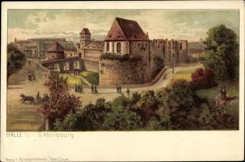 Litho Halle an der Saale, Moritzburg