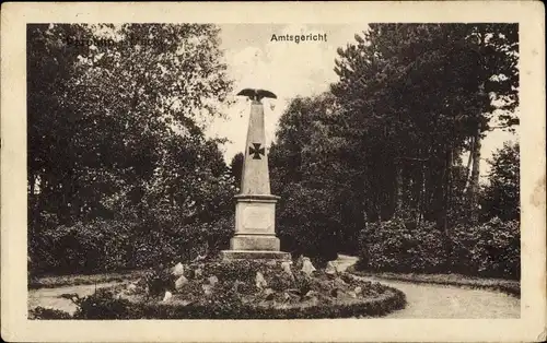 Ak Neukloster in Mecklenburg, Kriegerdenkmal