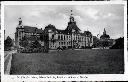 Ak Berlin Charlottenburg, Hochschule für Musik und bildende Künste