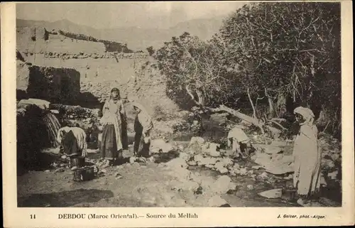 Ak Debdou Marokko, Source du Mellah