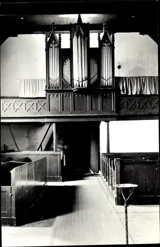 Ak Ruinen Drenthe Niederlande, Ned. Herv. Kerk, Orgel