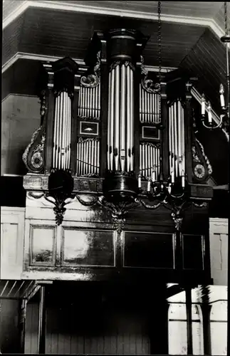 Ak Meppel Drenthe Niederlande, Orgel, Chr. Geref. Kerk