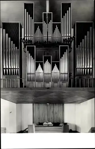 Ak Meppel Drenthe Niederlande, Nieuwe Orgel, Geref. Kerk