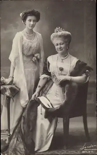 Ak Kaiserin Auguste Viktoria, Prinzessin Victoria Luise von Preußen, Portrait