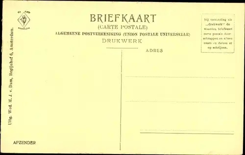 Ak Amsterdam Nordholland Niederlande, Laan op 't Begijnhof