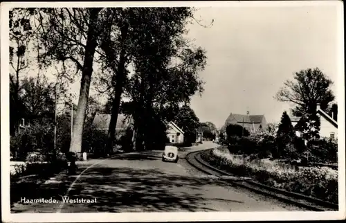 Ak Haamstede Zeeland Niederlande, Weststraat