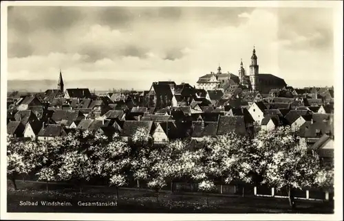 Ak Bad Windsheim in Mittelfranken, Gesamtansicht