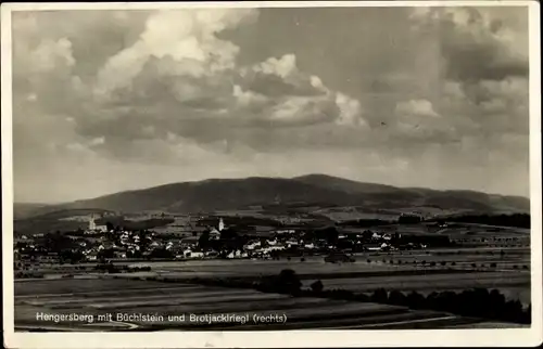 Ak Hengersberg Niederbayern, Büchlstein und Brotjacklriegl, Panorama