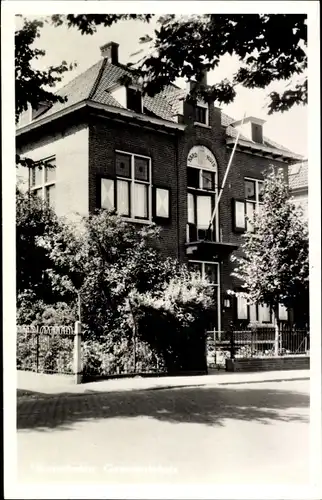 Ak Bunschoten Utrecht Niederlande, Gemeentehuis