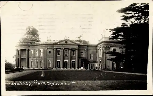 Ak London City England, Sundridge Park Mansion