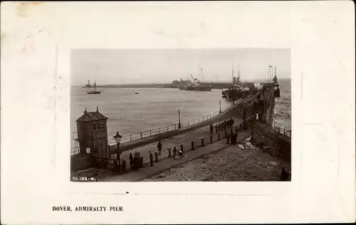 Ak Dover Kent England, Admiralty Pier