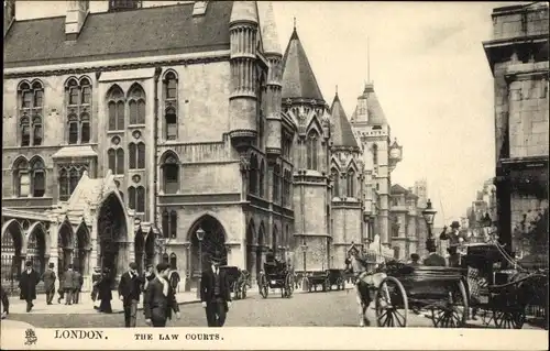 Ak London City England, The Law Courts