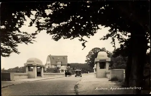 Ak Arnhem Gelderland Niederlande, Apeldoornsche Brug