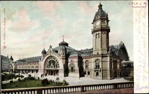 Ak Köln am Rhein, Hauptbahnhof