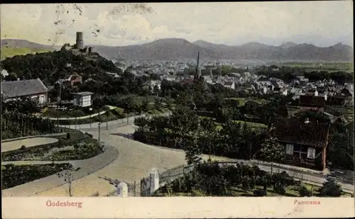 Ak Bad Godesberg Bonn am Rhein, Panorama