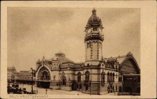 Ak Köln am Rhein, Hauptbahnhof