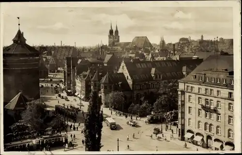 Ak Nürnberg in Mittelfranken, Gesamtansicht