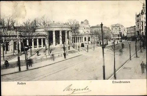 Ak Aachen in Nordrhein Westfalen, Elisenbrunnen