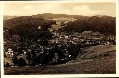 Ak Gräfenthal in Thüringen, Panorama