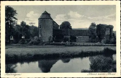 Ak Ratingen Nordrhein Westfalen, Haus zum Haus