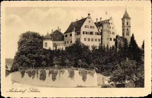 Ak Aulendorf in Württemberg, Schloss