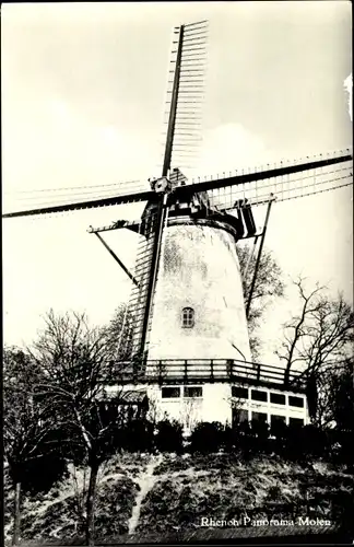 Ak Rhenen Utrecht, Panorama Molen