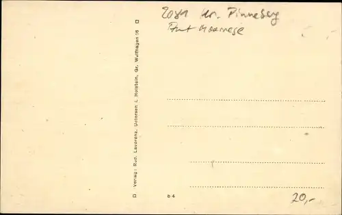 Ak Holm in Holstein, Gasthof zur Friedenseiche