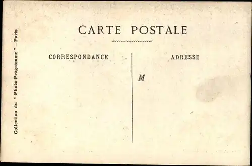 Ak Chatelet, Pif, Paf Pouf, V. de Cottens et V. Darlay, 1e Tableau, Le Coq du Village, Theaterszene