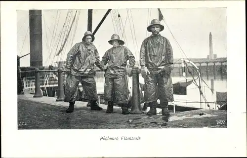 Ak Belgique, Pecheurs flamands