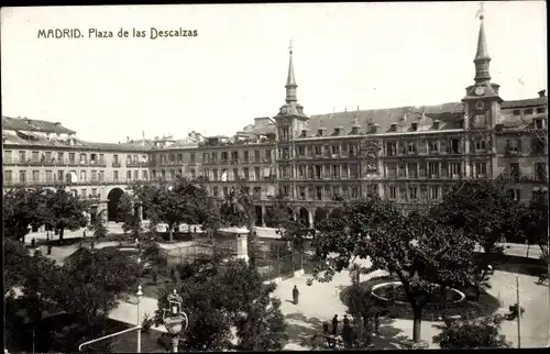 Ak Madrid Spanien, Plaza de las Descalzas