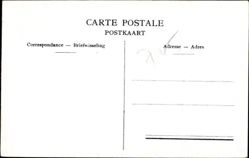 Ak Lustin Profondeville Wallonien Namur, Les villas derrière la Gare