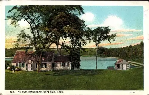 Ak Cape Cod Massachusetts USA, an old Homestead