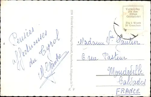 Ak Finkenberg in Tirol, Partie im Tuxertal gegen Grünberg, Ort