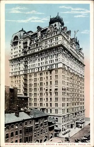 Ak Philadelphia Pennsylvania USA, Bellevue Stratford Hotel