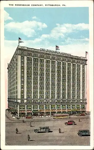 Ak Pittsburgh Pennsylvania USA, The Rosenbaum Company