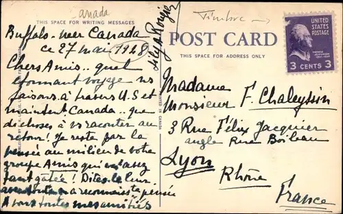 Ak Niagara Falls Ontario Kanada, American Falls of Niagara from Prospect Point