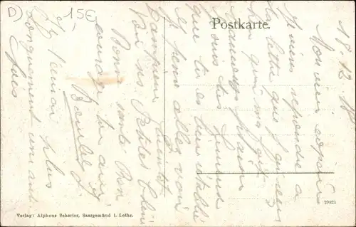 Ak Saargemünd Sarreguemines Lothringen Moselle, Neubrückenstraße