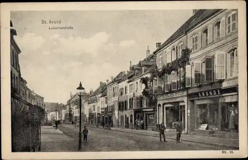 Ak Saint Avold Sankt Avold Lothringen Moselle, Lubelnerstraße