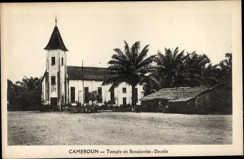 Ak Douala Duala Kamerun, Temple de Bonalembe