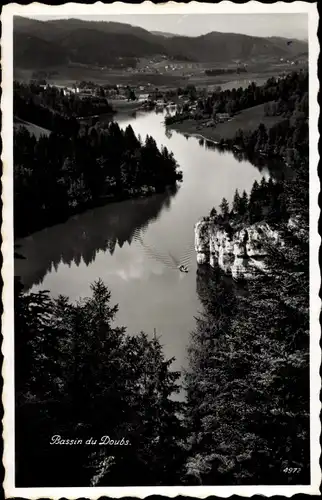 Ak Bassin du Doubs, Fluss, Wald, Ort