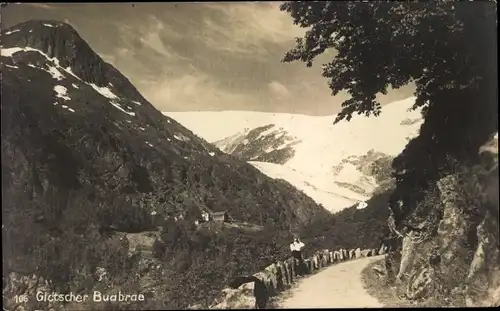 Ak Odda Norwegen, Gletscher Buarbreen, Buerbreen, Buabrae