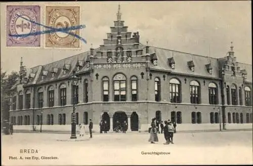 Ak Breda Nordbrabant Niederlande, Gerechtsgebouw